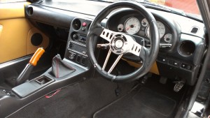 Most of the new black interior fitted to my MX-5